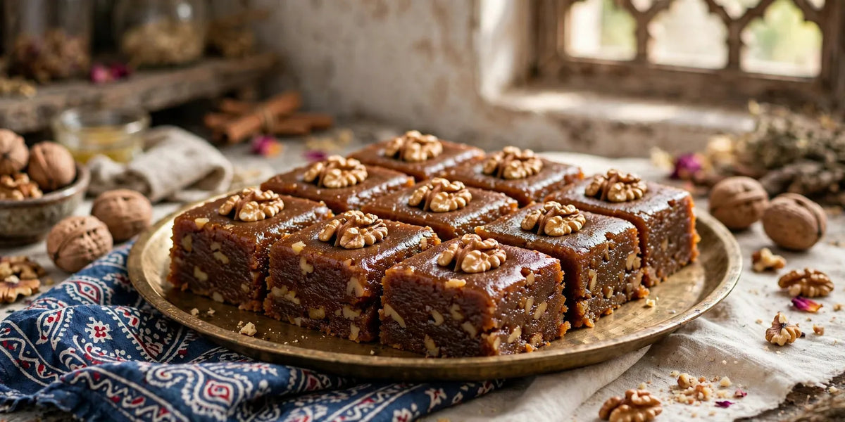 Akhroti Halwa by Café Sajwal Recipe