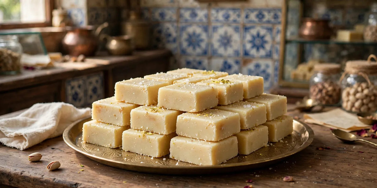 Noonay ki Barfi Recipe