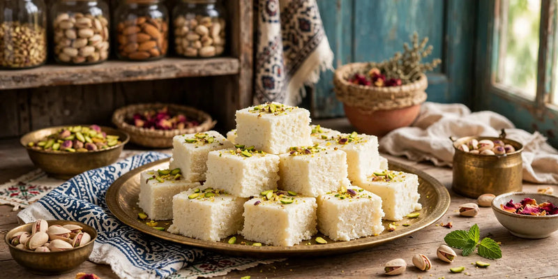 Okara Qalaqand Recipe