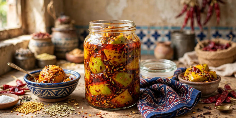 Shikarpuri Mango Pickle (Achaar) Recipe